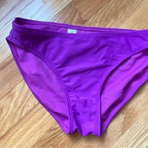 Athleta Clean Medium Purple Bikini Bottom (size small)
